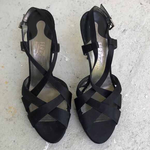 Ferragamo Satin heels - Picture 1 of 10